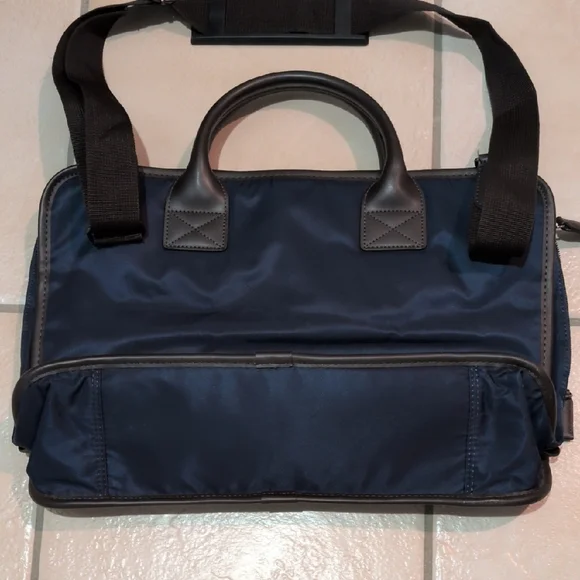 Muji Navy Blue Shoulder Bag/Briefcase