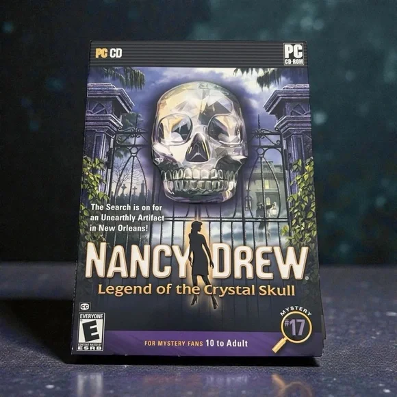 Nancy Drew Legend of the Crystal Skull #17 PC CD-ROM Computer Mystery Game
