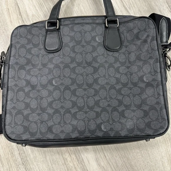 Coach briefcase.
