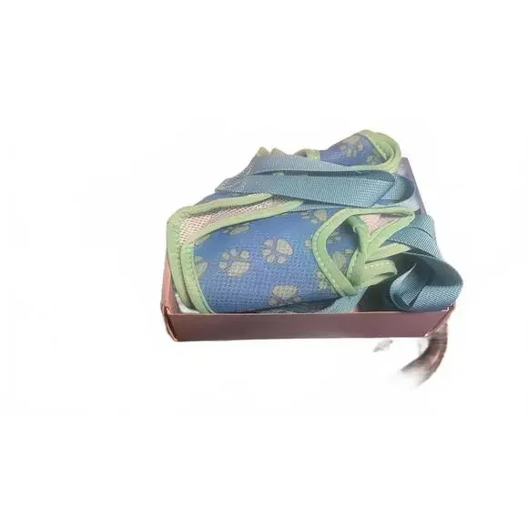 Blue pet grooming sling Large