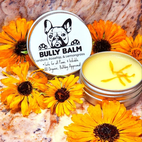 Bully Balm For ALL Paws & Noses ORGANIC Hand-made Candula, Rosehip, nLemongrass