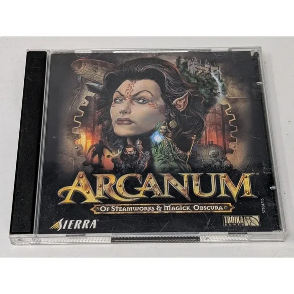 Arcanum Of Steamworks & Magick Obscura (PC, 2001, 2-Disc Set)‎ Tested