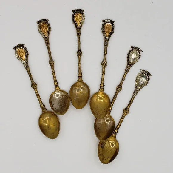Set Of 6 Vintage 4