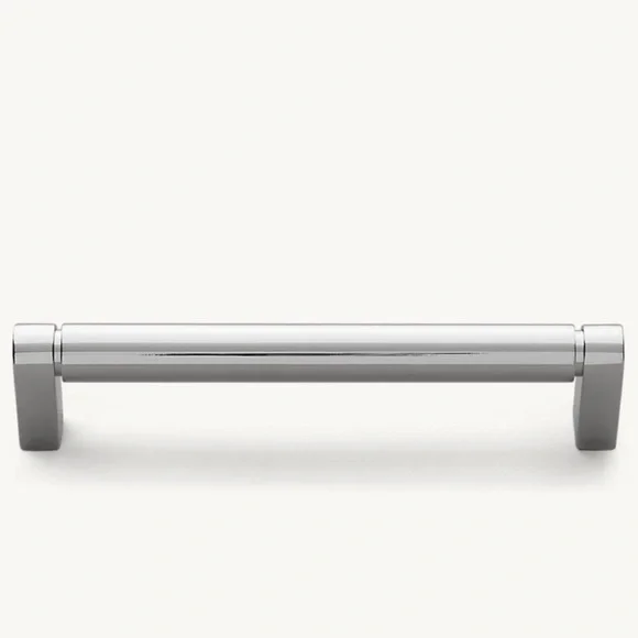 Restoration Hardware LAMBETH SMOOTH PULL 6” Polished Nickel
