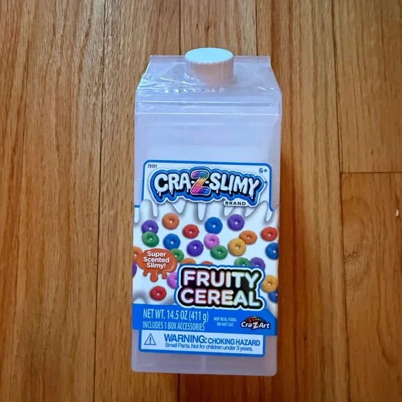 Fruity Cereal Scented‎ Slime - White Packaging
