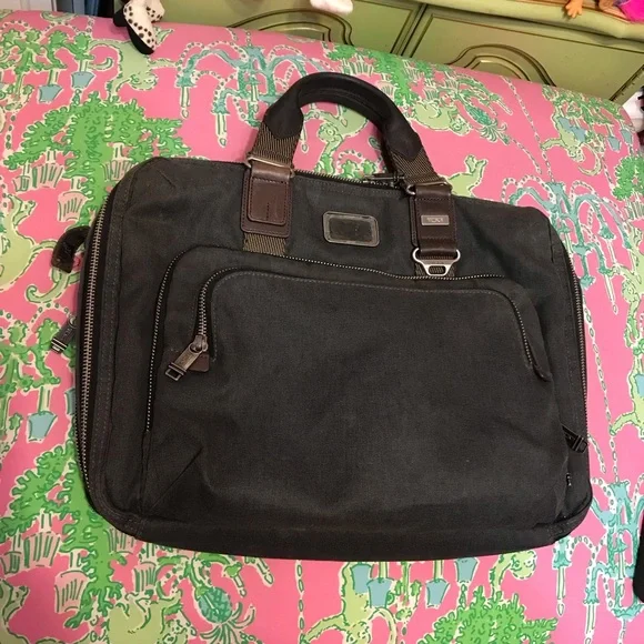 Tumi Alpha Bravo Yuma Slim Briefcase