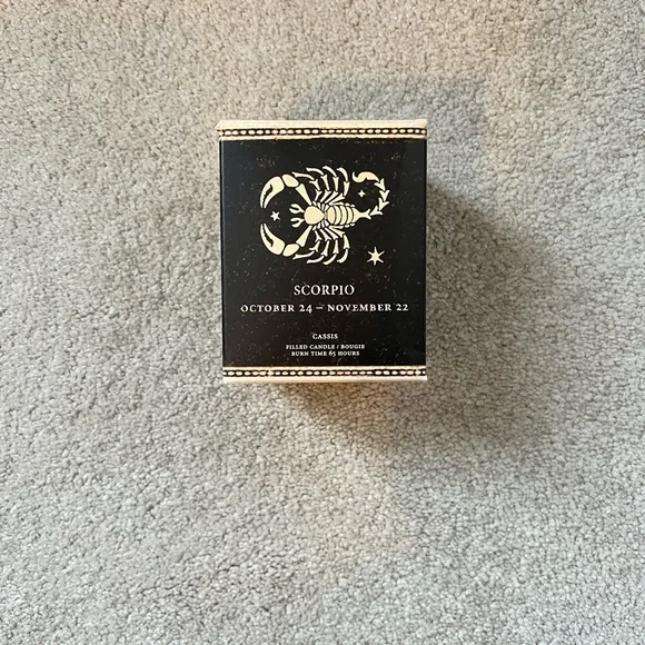 ~Restoration Hardware SCORPIO Birthday Candle *NIB* MSRP: $42+tax