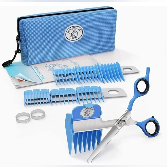 SCAREDY CUT Silent Pet Grooming Kit for Dogs & Cats