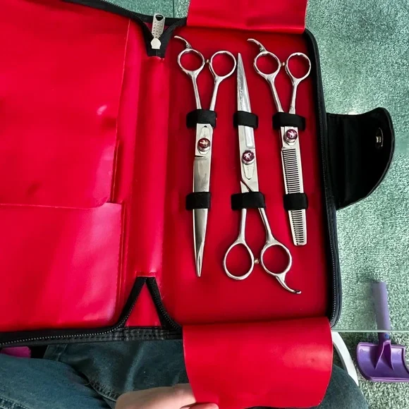 Kenchii scorpion 3 shear set with case