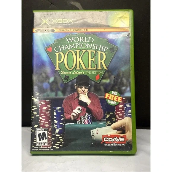 World Championship Poker -‎ Xbox Original - Complete in Box