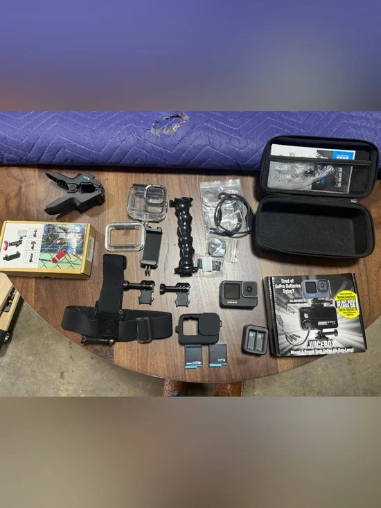 GoPro 9 black Action Camera Kit with Accessories