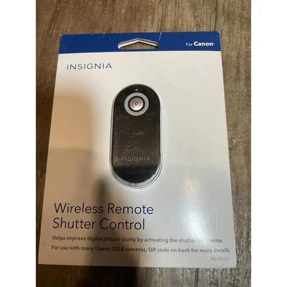 Insignia NS-WSCC Wireless Remote Shutter Control for Canon Digital Camera