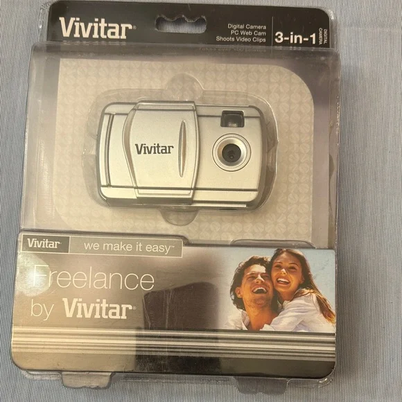 Vivitar Silver Digital Camera 3-in-1