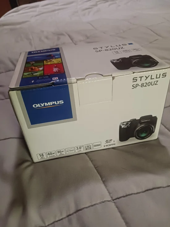 Olympus Stylus SP-820UZ Black Compact Digital Camera