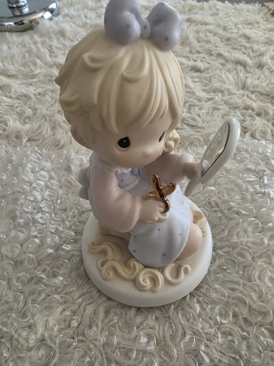 Precious Momengs Porcelain Girl Figurine