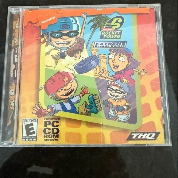 Rocket Power: Extreme Arcade Games PC CD ROM 2001 THQ E Rating‎