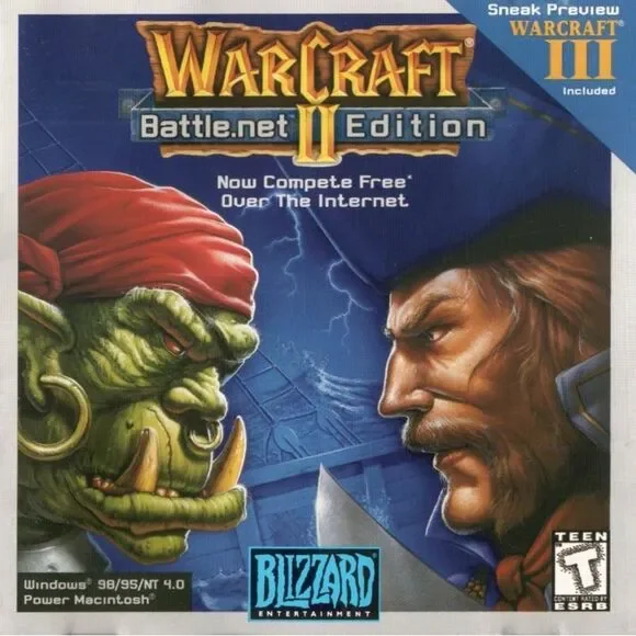 Warcraft II 1999 Battle Chest Battle.net Edition PC Game