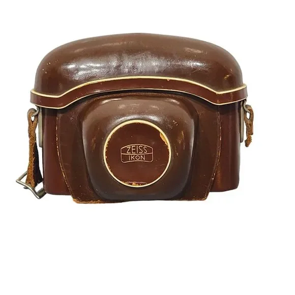 Vintage Leather Camera Case for Zeiss Ikon AG Camera 20 7510 Made‎ in Germany