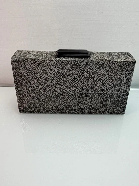 Namu Diamond Clutch in Stingray Leather