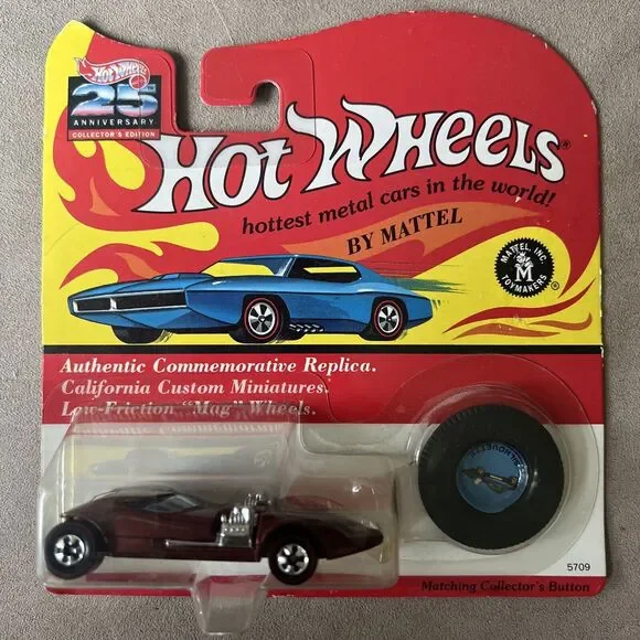 HOT WHEELS 25th Anniversary #5715 Silhouette 1/64 Vintage Collection Series 1￼