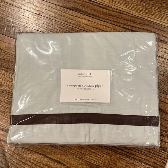 Restoration Hardware Crib Skirt- NWT
