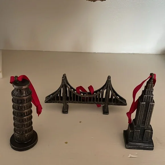 Restoration Hardware Landmark Ornaments