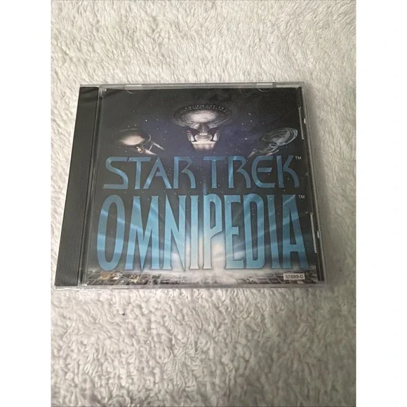 Star Trek Omnipedia PC CD ROM VTG Brand New Sealed Windows 95 NIP Computer