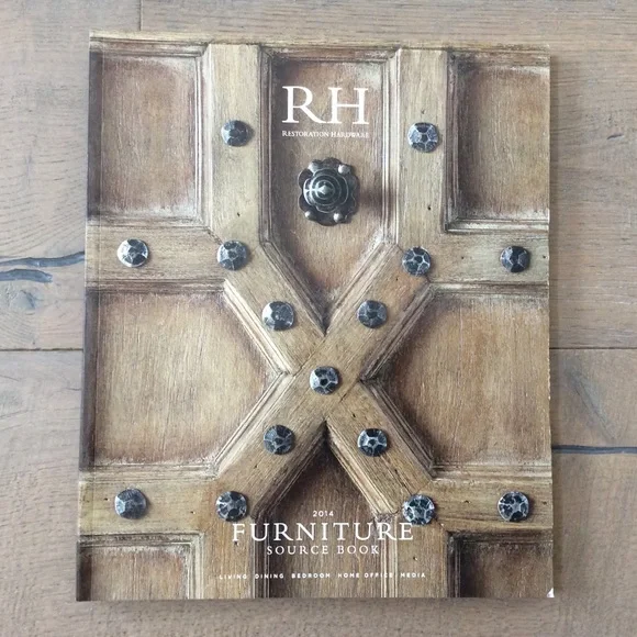 RH restoration hardware catalog table look book