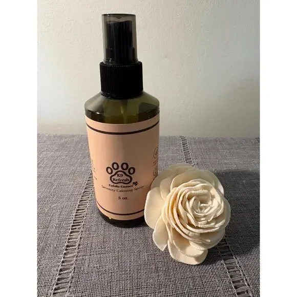 K9 Refresh Deoderizing Room Spray by Exfolia Essence offered in 5oz.