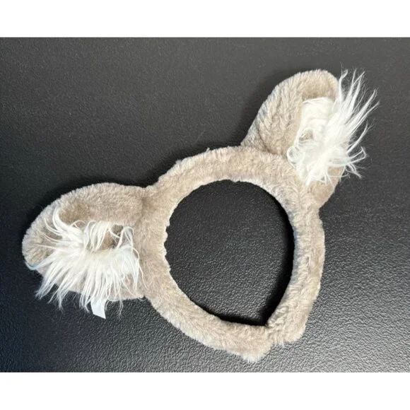 Great Wolf Lodge Plush Fuzzy Ears‎ Headband Kids Costume Accessory