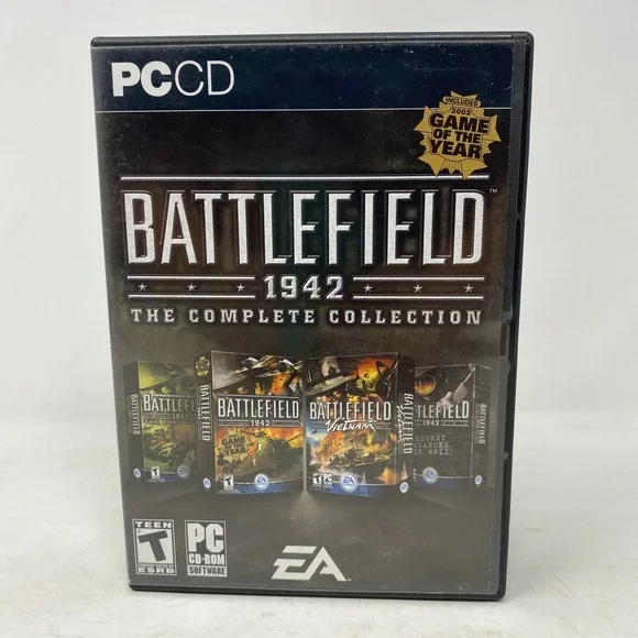 Battlefield 1942 The Complete Collection (PC, 8-Disc‎ EA Release, 2004–2007)