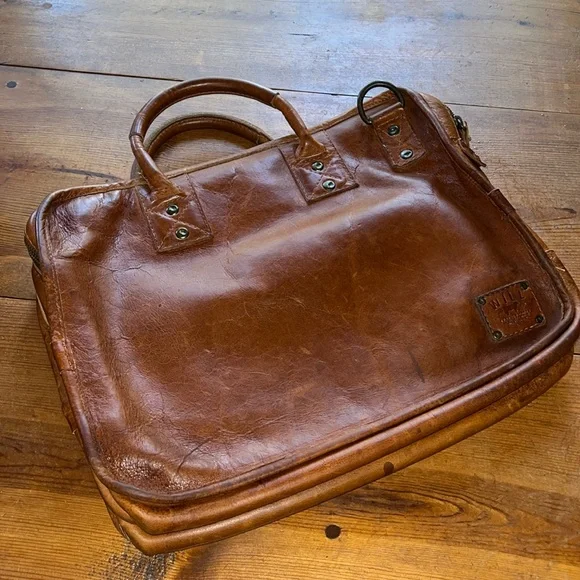 Will Leather Goods Brown Leather Men's Bag