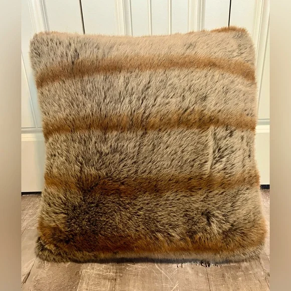 Restoration Hardware Ultimate Faux Fur pillow