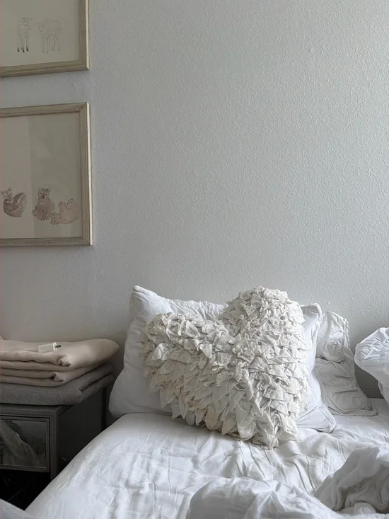 Restoration Hardware Baby&Child Heart Pillow