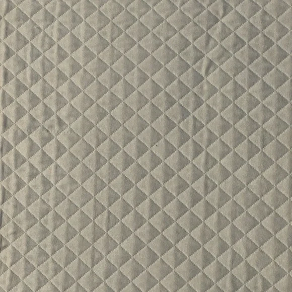 Restoration Hardware Blue Diamond Quilted Coverlet