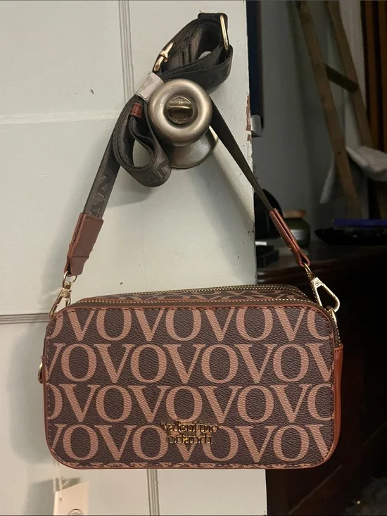 Valentino Brown Camera Bag Case