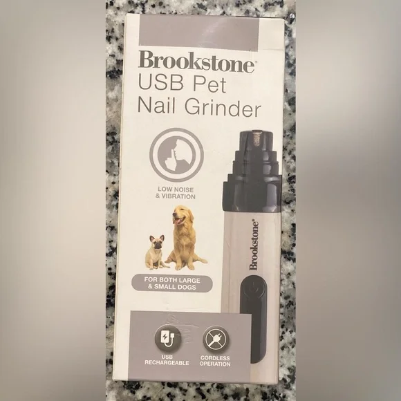 Brookstone Pet Nail Grinder USB