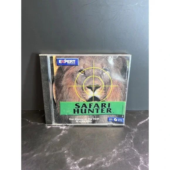 Safari Hunter (PC, 1998) Vintage Windows PC Game
