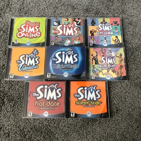 FREE WITH PURCHASE Sims Video Game (Don't Know If It Works)