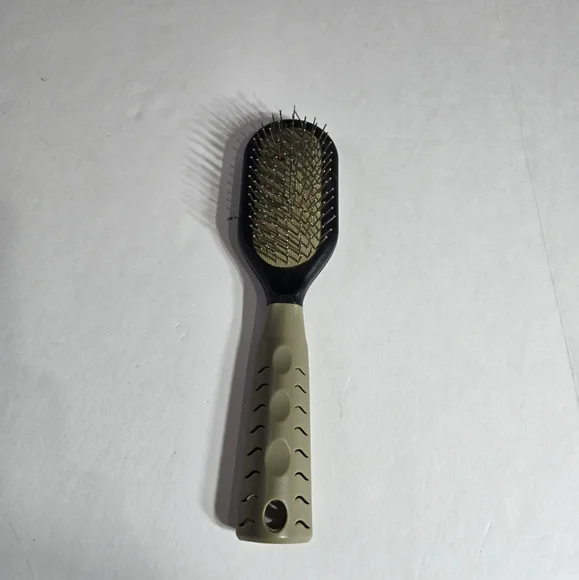 Black and Tan Dog Brush