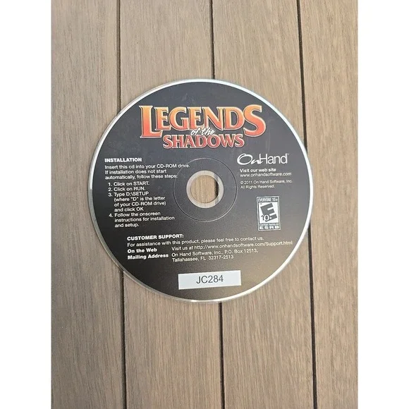 Electronics‎ | Legends of the Shadows PC Game
