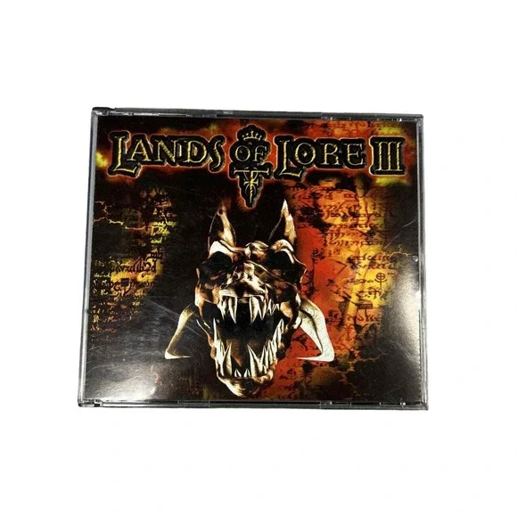 Lands of Lore III 3 PC CD-ROM Video Game 1999 Westwood Studios Jewel Case