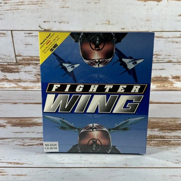 Fighter Wing (Windows PC CD-ROM, 1994) – Vintage, Rare