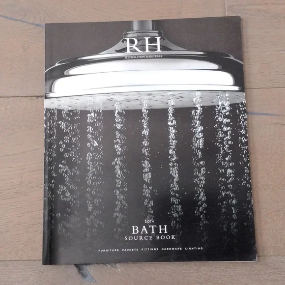 RH restoration hardware catalog table look book