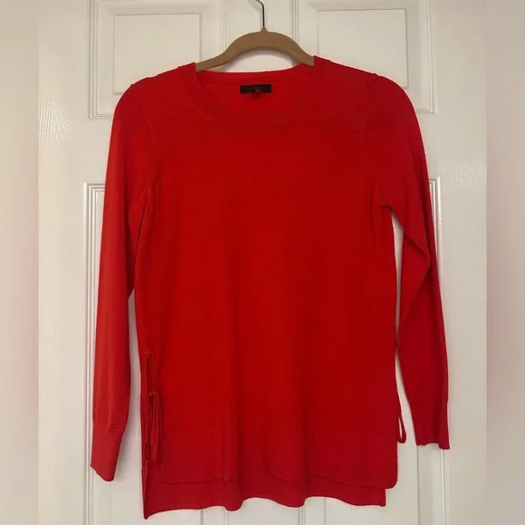 J.Crew Orange Tunic Sweater - Size XS