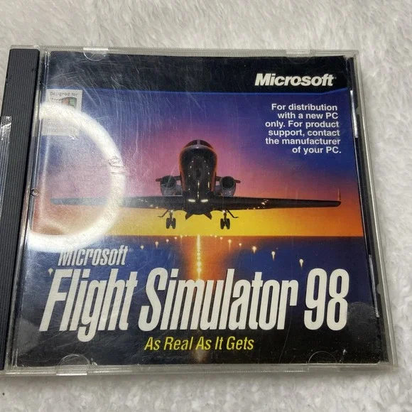 Microsoft Flight Simulator 98 PC CD ROM 1998‎ Windows