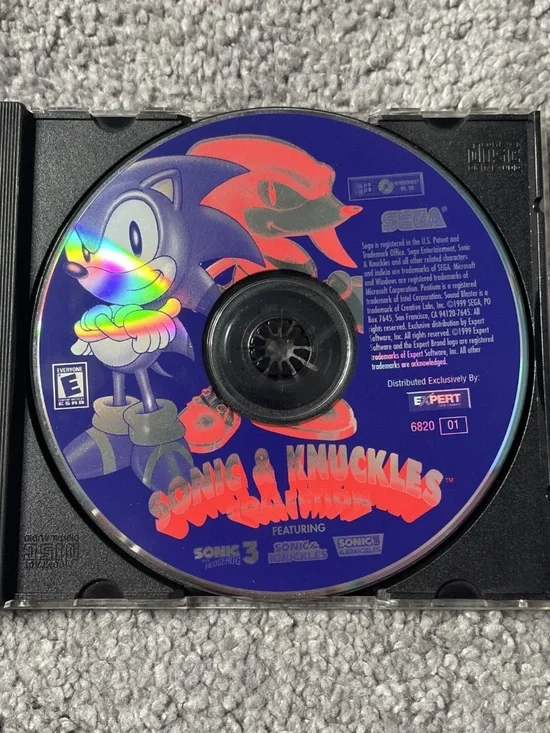 Sonic & Knuckles Collection (PC, 1999) Jewel Case Tested Working