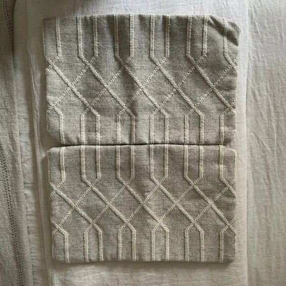 Restoration Hardware Merino Wool Pillow Cover Set