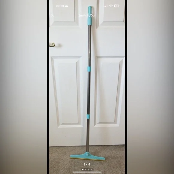 Full sized standing 3 foot 10” Pet hair remover brush for carpets. Like new.