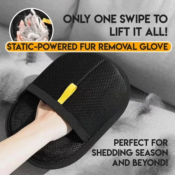 Pet Grooming Glove – Gentle Care, Happy Pets!